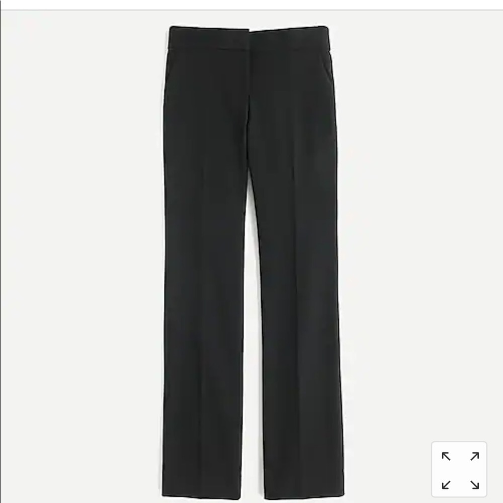 J. Crew Edie Full-length Trouser in Black